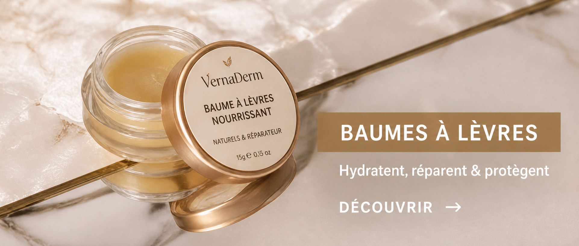 Baume à lèvres naturel